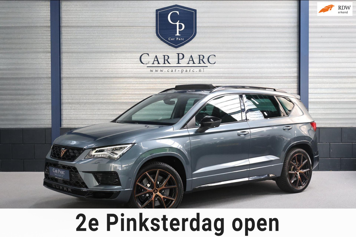 CUPRA Ateca 2.0 TSI 4DRIVE 300+PK LED/VIRTUAL/SFEER/BEATS/PANO/LEER+ALCANTARA+S.VERWARMING/19" LMV/CAM/ACC/ECC/12 MDN GARANTIE!
