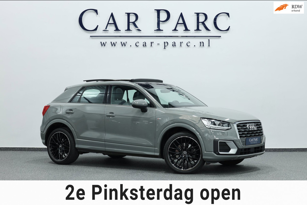 Audi Q2 2.0 TFSI quattro 3x S-line LED/VIRTUAL/PANORAMADAK/HALF LEDER+S.VERWARMING/19" LMV/PDC/ACC/LINE/ECC/12 MND GARANTIE!