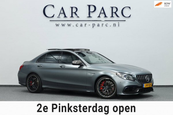 Mercedes-Benz C-Klasse AMG 63 S 510+PK MULTIBEAM/VIRTUAL/SFEER/PANO/SCHAAL+LEER+S.VERKOELING/19" LMV/360 CAM/ACC/12 MDN GARANTIE!