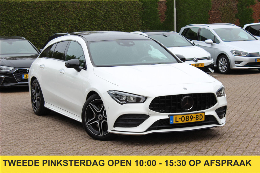 Mercedes-Benz CLA-Klasse Shooting Brake 250 4MATIC Premium / AMG Diffuser / Panoramadak / 360Camera / Burmester / 19'' / Sfeerverlichting / CarPlay / Stoelverwarming / Cruise Control