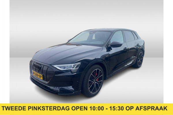 Audi e-tron e-tron 55 quattro advanced 95 kWh / Camera / Half leder / Navigatie / Blackpack / 21'' / Stoelverwarming / DAB / Cruise Control / Rijstrooksensor