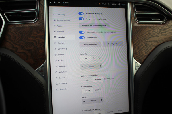 Tesla Model S 100D / Autopilot 2.5 / Luchtvering / Panoramadak / Performance package / Leder / Navigatie / 20'' / Audio Premium
