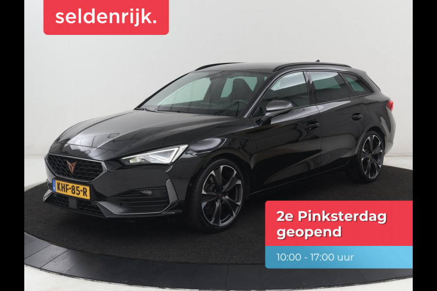 CUPRA Leon 1.4 eHybrid VZ | SOH 93,5% | 245pk | Stoelverwarming | Adaptive cruise | Navigatie | Camera | Stuurverwarming | Park Assist | Sfeerverlichting | Keyless | Full LED | Sportstoelen | PHEV | Plug In