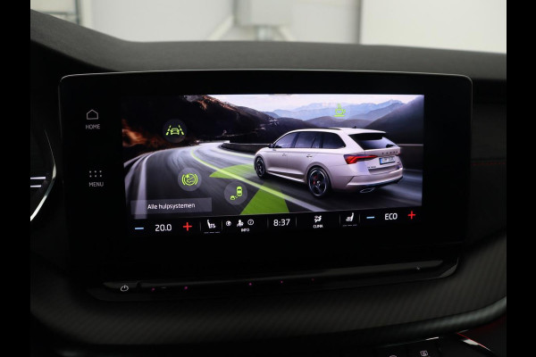 Škoda Octavia 1.4 TSI RS iV PHEV Business | Stoelverwarming | Matrix LED | Carplay | Sportstoelen | Keyless | Virtual Cockpit | Parkeerhulp | Sfeerverlichting | Side Assist | Cruise control | Plug In