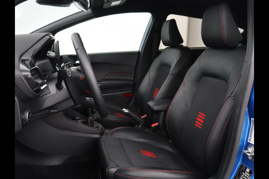 Ford Fiesta 1.0 EcoBoost ST-Line | Stoel & stuurverwarming | Adaptive cruise | Camera | Carplay | Full LED | Half leder | Side Assist | Navigatie | Park Assist | Climate control | Bluetooth
