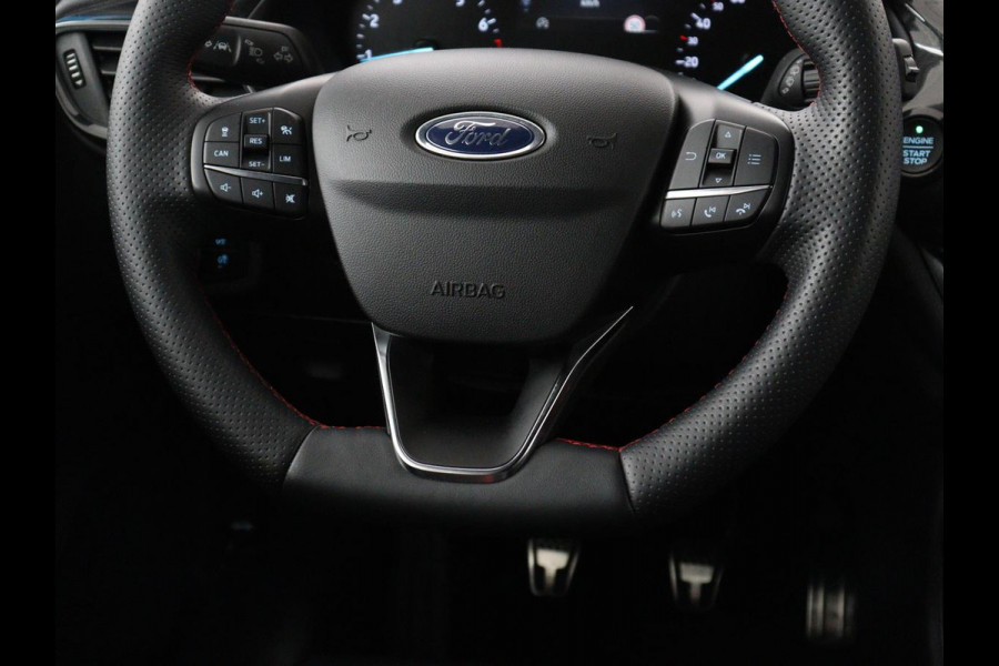 Ford Fiesta 1.0 EcoBoost ST-Line | Stoel & stuurverwarming | Adaptive cruise | Camera | Carplay | Full LED | Half leder | Side Assist | Navigatie | Park Assist | Climate control | Bluetooth