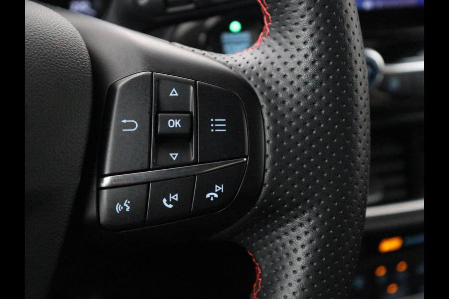 Ford Fiesta 1.0 EcoBoost ST-Line | Stoel & stuurverwarming | Adaptive cruise | Camera | Carplay | Full LED | Half leder | Side Assist | Navigatie | Park Assist | Climate control | Bluetooth