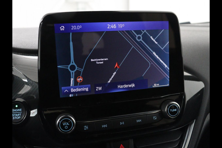 Ford Fiesta 1.0 EcoBoost ST-Line | Stoel & stuurverwarming | Adaptive cruise | Camera | Carplay | Full LED | Half leder | Side Assist | Navigatie | Park Assist | Climate control | Bluetooth