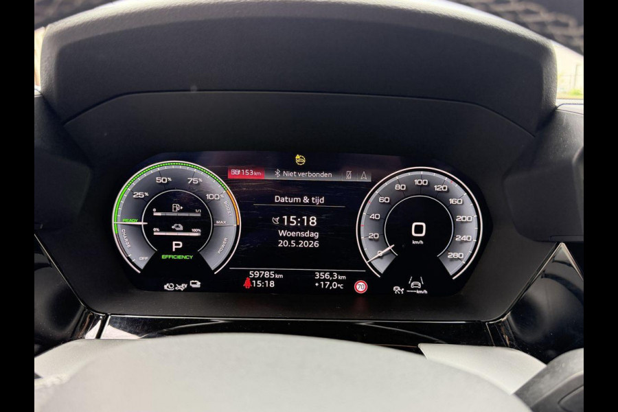 Audi A3 Sportback 40 TFSI S Line | Adaptive cruise control | Trekhaak afneembaar | Lederen bekleding | Stoelverwarming | Camera | Elektrische achterklep | Dodehoeksensoren |