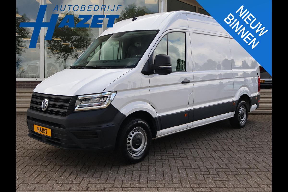 Volkswagen Crafter 35 2.0 TDI 177 PK AUT. L3H3 + 3000 KG TREKHAAK | ADAPTIVE CRUISE | LED | CAMERA | CARPLAY | STOELVERW.