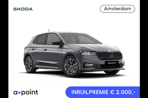 Škoda Fabia Monte Carlo 1.0 TSI 95 pk 5 versn. Hand | Verwarmbare voorstoelen | ACC | Hill start