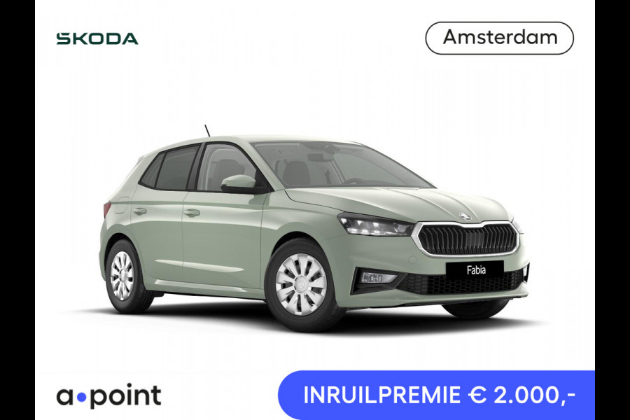 Škoda Fabia Selection 1.0 TSI 95 pk 5 vesn. Hand | Getint glas achter