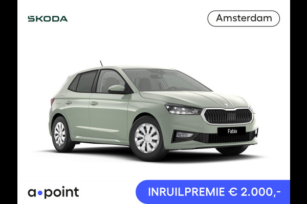 Škoda Fabia Selection 1.0 TSI 95 pk 5 vesn. Hand | Getint glas achter
