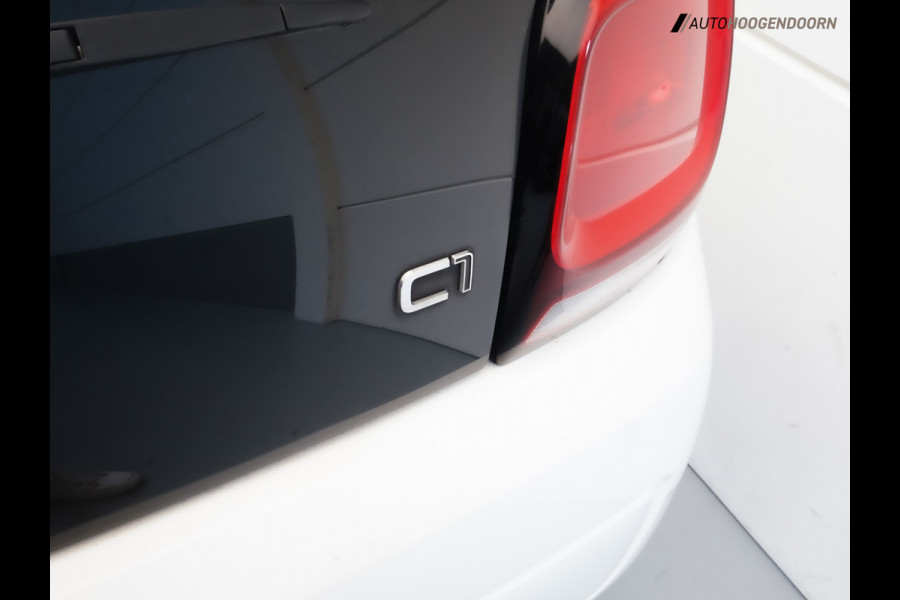 Citroën C1 1.0 VTi Feel Sport (ACHTERUITRIJCAMERA,CRUISE CONTROL,APPLE CARPLAY,AIRCO,SPORTSTOELEN,START-STOP,LED,TOPCONDITIE)