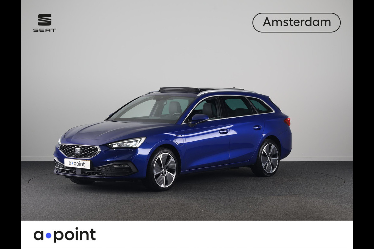 Seat Leon Sportstourer 1.4 TSI eHybrid PHEV FR Business Intense 204pk | Panoramadak | Elektrischverstelbare voorstoelen met geheugen | 18 inch Lichtmetalen velgen | Parkeercamera | Navigatie