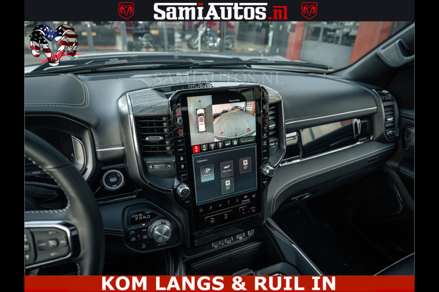 Dodge Ram LIMITED H.O 540PK 706Nm | Massage + Full Option | De Meest Luxe en Volle Pick-Up in zijn Klasse | Comfortabele Dubbele Cabine met Royale 5 Zitplaatsen | BPM vrij | Nu Leverbaar uit Voorraad | Voorraad Nr 2336 - 7700