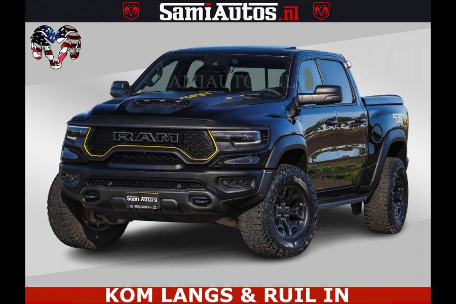 Dodge Ram TRX BLACK OPS HELLCAT | 6.2 V8 712PK SUPERCHARGER | FULLY LOADED | CARBON | BLACK ON BLACK | CREW CAB | DUBBELE CABINE | 5 PERSOONS |