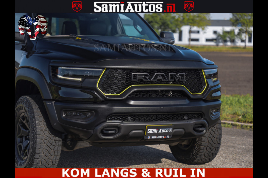 Dodge Ram TRX BLACK OPS HELLCAT | 6.2 V8 712PK SUPERCHARGER | FULLY LOADED | CARBON | BLACK ON BLACK | CREW CAB | DUBBELE CABINE | 5 PERSOONS |