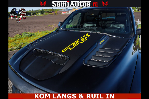 Dodge Ram TRX BLACK OPS HELLCAT | 6.2 V8 712PK SUPERCHARGER | FULLY LOADED | CARBON | BLACK ON BLACK | CREW CAB | DUBBELE CABINE | 5 PERSOONS |