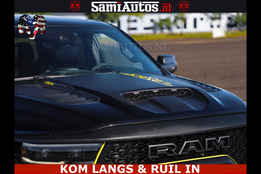 Dodge Ram TRX BLACK OPS HELLCAT | 6.2 V8 712PK SUPERCHARGER | FULLY LOADED | CARBON | BLACK ON BLACK | CREW CAB | DUBBELE CABINE | 5 PERSOONS |