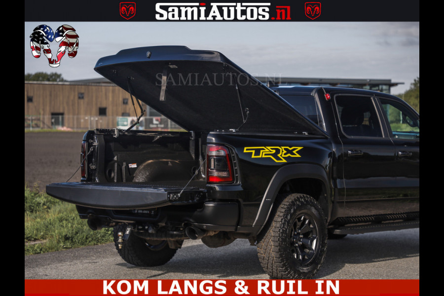 Dodge Ram TRX BLACK OPS HELLCAT | 6.2 V8 712PK SUPERCHARGER | FULLY LOADED | CARBON | BLACK ON BLACK | CREW CAB | DUBBELE CABINE | 5 PERSOONS |