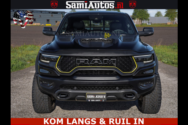 Dodge Ram TRX BLACK OPS HELLCAT | 6.2 V8 712PK SUPERCHARGER | FULLY LOADED | CARBON | BLACK ON BLACK | CREW CAB | DUBBELE CABINE | 5 PERSOONS |