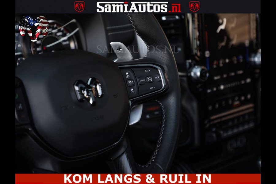 Dodge Ram TRX BLACK OPS HELLCAT | 6.2 V8 712PK SUPERCHARGER | FULLY LOADED | CARBON | BLACK ON BLACK | CREW CAB | DUBBELE CABINE | 5 PERSOONS |