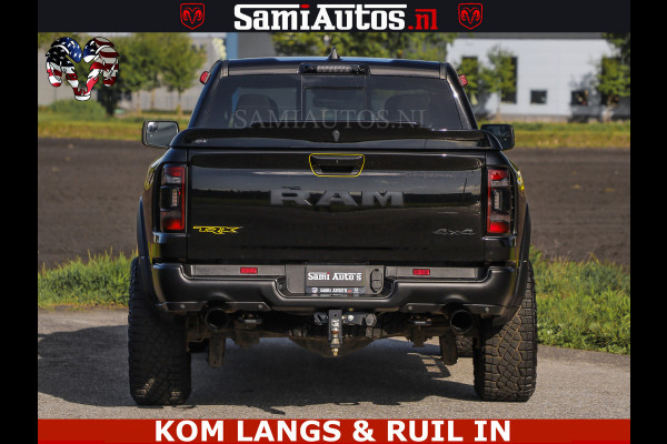 Dodge Ram TRX BLACK OPS HELLCAT | 6.2 V8 712PK SUPERCHARGER | FULLY LOADED | CARBON | BLACK ON BLACK | CREW CAB | DUBBELE CABINE | 5 PERSOONS |