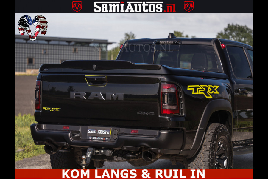 Dodge Ram TRX BLACK OPS HELLCAT | 6.2 V8 712PK SUPERCHARGER | FULLY LOADED | CARBON | BLACK ON BLACK | CREW CAB | DUBBELE CABINE | 5 PERSOONS |