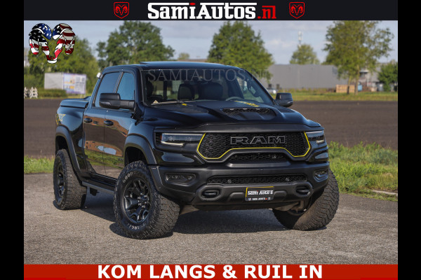 Dodge Ram TRX BLACK OPS HELLCAT | 6.2 V8 712PK SUPERCHARGER | FULLY LOADED | CARBON | BLACK ON BLACK | CREW CAB | DUBBELE CABINE | 5 PERSOONS |