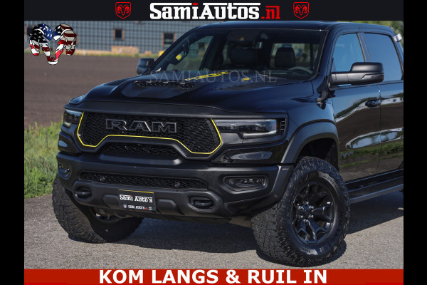 Dodge Ram TRX BLACK OPS HELLCAT | 6.2 V8 712PK SUPERCHARGER | FULLY LOADED | CARBON | BLACK ON BLACK | CREW CAB | DUBBELE CABINE | 5 PERSOONS |