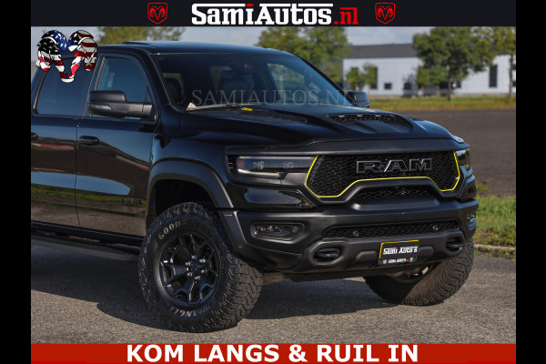 Dodge Ram TRX BLACK OPS HELLCAT | 6.2 V8 712PK SUPERCHARGER | FULLY LOADED | CARBON | BLACK ON BLACK | CREW CAB | DUBBELE CABINE | 5 PERSOONS |
