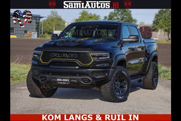 Dodge Ram TRX BLACK OPS HELLCAT | 6.2 V8 712PK SUPERCHARGER | FULLY LOADED | CARBON | BLACK ON BLACK | CREW CAB | DUBBELE CABINE | 5 PERSOONS |