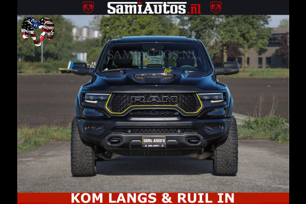 Dodge Ram TRX BLACK OPS HELLCAT | 6.2 V8 712PK SUPERCHARGER | FULLY LOADED | CARBON | BLACK ON BLACK | CREW CAB | DUBBELE CABINE | 5 PERSOONS |
