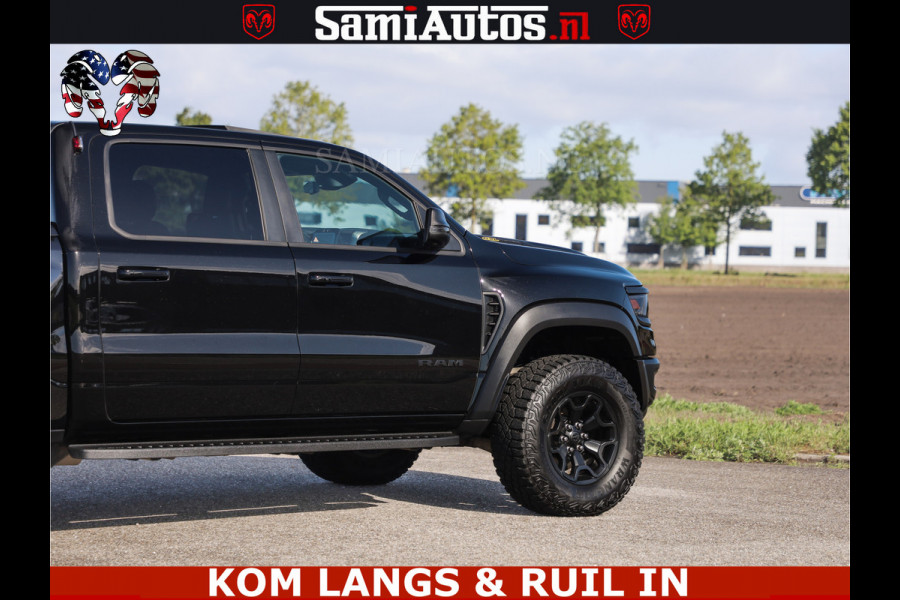 Dodge Ram TRX BLACK OPS HELLCAT | 6.2 V8 712PK SUPERCHARGER | FULLY LOADED | CARBON | BLACK ON BLACK | CREW CAB | DUBBELE CABINE | 5 PERSOONS |