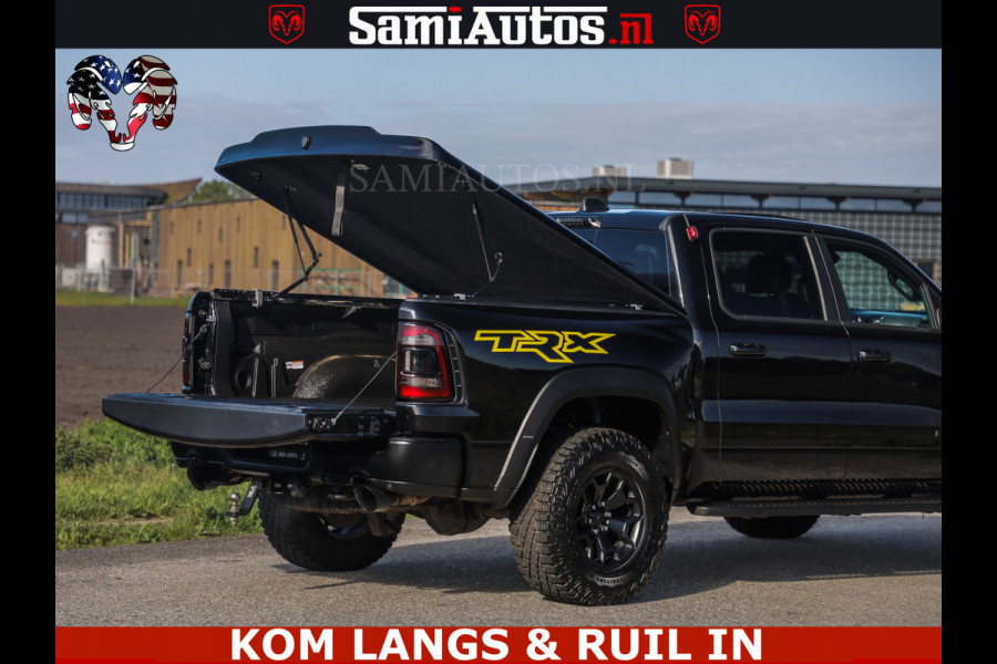Dodge Ram TRX BLACK OPS HELLCAT | 6.2 V8 712PK SUPERCHARGER | FULLY LOADED | CARBON | BLACK ON BLACK | CREW CAB | DUBBELE CABINE | 5 PERSOONS |