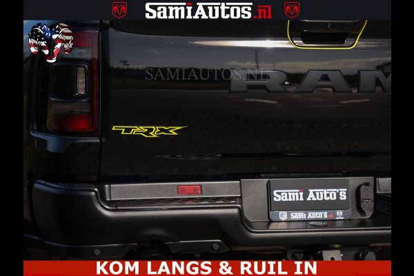 Dodge Ram TRX BLACK OPS HELLCAT | 6.2 V8 712PK SUPERCHARGER | FULLY LOADED | CARBON | BLACK ON BLACK | CREW CAB | DUBBELE CABINE | 5 PERSOONS |