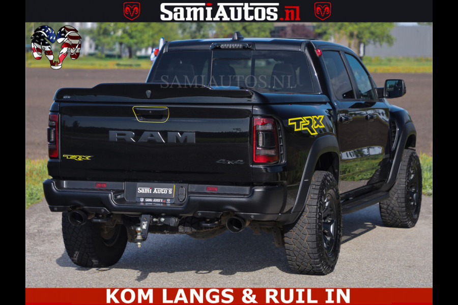 Dodge Ram TRX BLACK OPS HELLCAT | 6.2 V8 712PK SUPERCHARGER | FULLY LOADED | CARBON | BLACK ON BLACK | CREW CAB | DUBBELE CABINE | 5 PERSOONS |