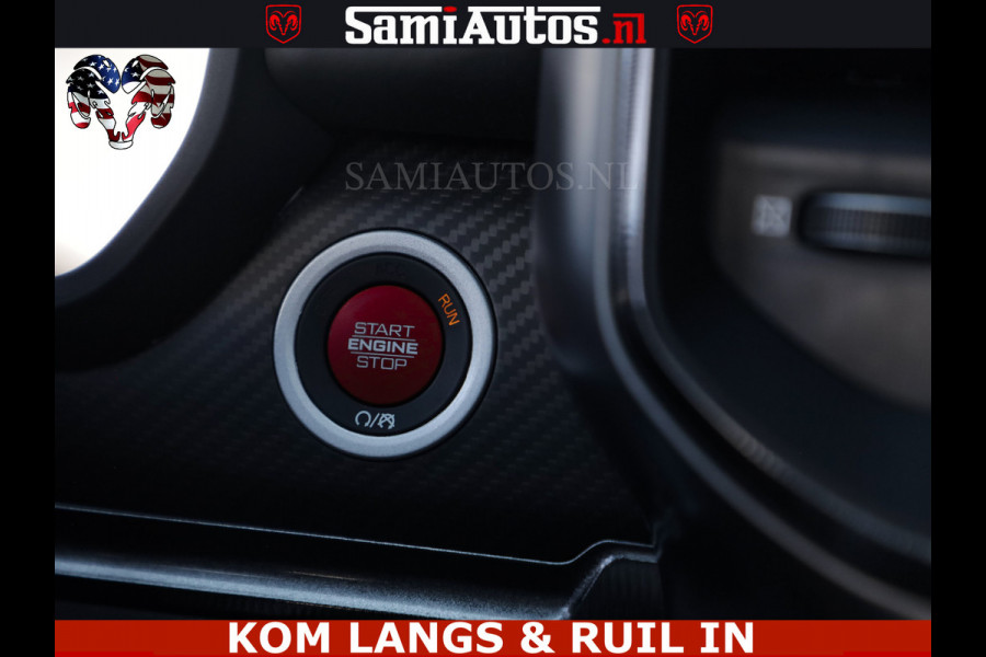 Dodge Ram TRX BLACK OPS HELLCAT | 6.2 V8 712PK SUPERCHARGER | FULLY LOADED | CARBON | BLACK ON BLACK | CREW CAB | DUBBELE CABINE | 5 PERSOONS |