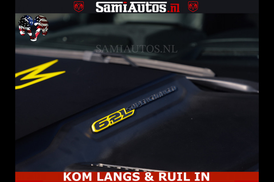Dodge Ram TRX BLACK OPS HELLCAT | 6.2 V8 712PK SUPERCHARGER | FULLY LOADED | CARBON | BLACK ON BLACK | CREW CAB | DUBBELE CABINE | 5 PERSOONS |