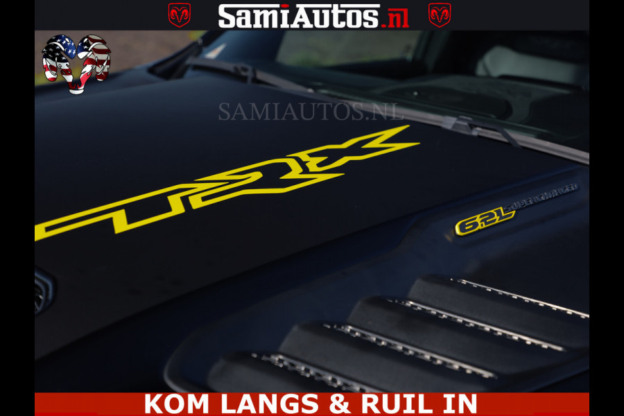 Dodge Ram TRX BLACK OPS HELLCAT | 6.2 V8 712PK SUPERCHARGER | FULLY LOADED | CARBON | BLACK ON BLACK | CREW CAB | DUBBELE CABINE | 5 PERSOONS |