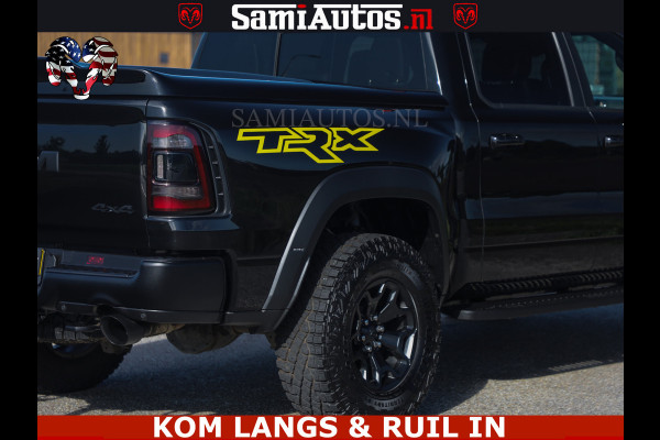 Dodge Ram TRX BLACK OPS HELLCAT | 6.2 V8 712PK SUPERCHARGER | FULLY LOADED | CARBON | BLACK ON BLACK | CREW CAB | DUBBELE CABINE | 5 PERSOONS |
