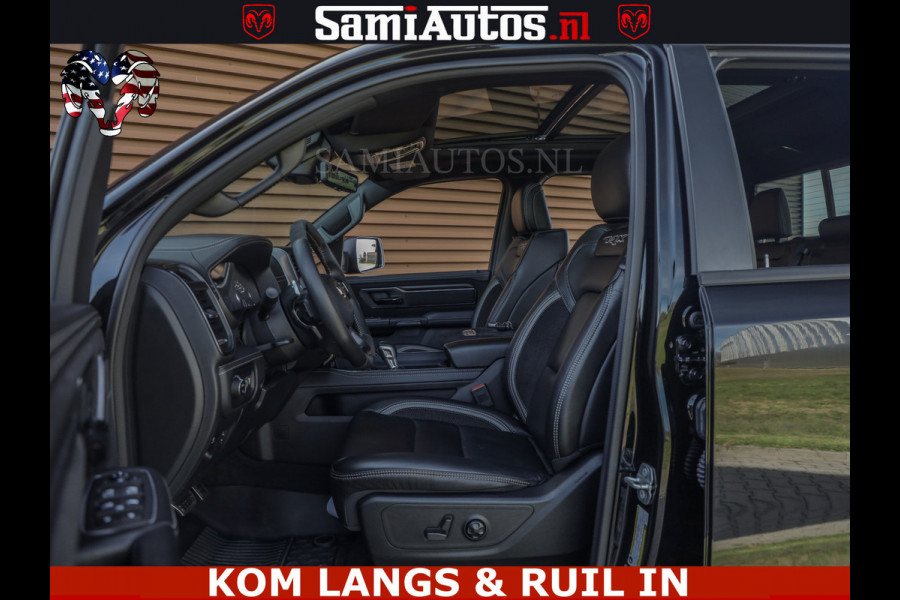 Dodge Ram TRX BLACK OPS HELLCAT | 6.2 V8 712PK SUPERCHARGER | FULLY LOADED | CARBON | BLACK ON BLACK | CREW CAB | DUBBELE CABINE | 5 PERSOONS |