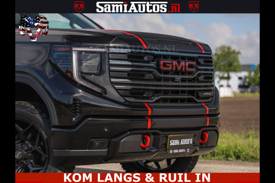 GMC Sierra AT4 6.2 V8 4X4 | VIRTUAL COCKPIT | LPG | HUD | BOM VOL | DC | RAM DEALER NEDERLAND | Dubbele Cabine met Royale 5 Zitplaatsen | BPM vrij | Nu Leverbaar uit Voorraad | Voorraad Nr 261530 |