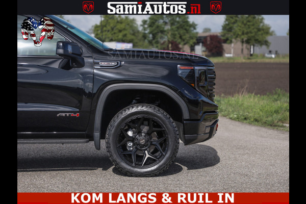 GMC Sierra AT4 6.2 V8 4X4 | VIRTUAL COCKPIT | LPG | HUD | BOM VOL | DC | RAM DEALER NEDERLAND | Dubbele Cabine met Royale 5 Zitplaatsen | BPM vrij | Nu Leverbaar uit Voorraad | Voorraad Nr 261530 |