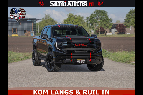 GMC Sierra AT4 6.2 V8 4X4 | VIRTUAL COCKPIT | LPG | HUD | BOM VOL | DC | RAM DEALER NEDERLAND | Dubbele Cabine met Royale 5 Zitplaatsen | BPM vrij | Nu Leverbaar uit Voorraad | Voorraad Nr 261530 |