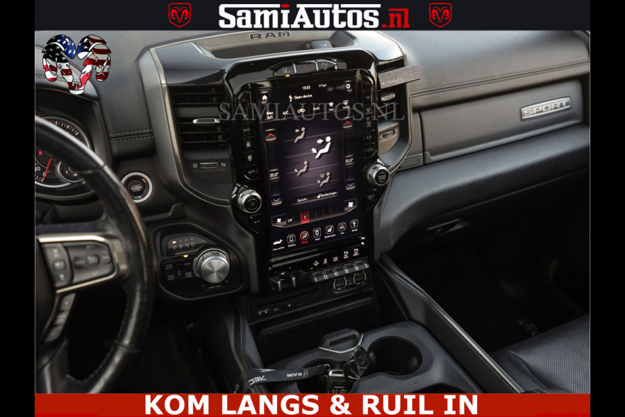 Dodge Ram SPORT EDITION | BOM VOL | LUCHTVERING | ADAPTIVE CRUISE | PANO DAK | 360 CAMERA | EN VEEL MEER | ROYALE 5 ZIT PLAATSEN | DUBBEL CABINE | DC |