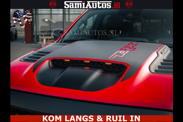 Dodge Ram TRX HELLCAT | 6.2 V8 702PK | FLAME RED | BOM VOL | CARBON | RAMBAR | HUD | LPG | BEAD-LOCK WHEELS | CREW CAB 5 PERSOONS | BEDRIJFS AUTO DUBBELE CABINE DC |