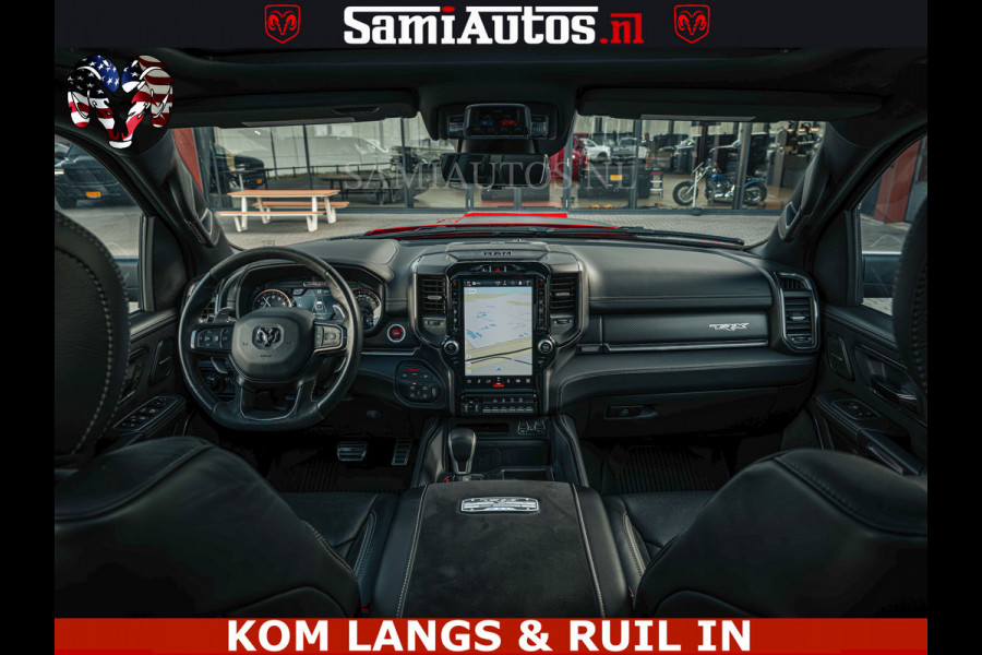 Dodge Ram TRX HELLCAT | 6.2 V8 702PK | FLAME RED | BOM VOL | CARBON | RAMBAR | HUD | LPG | BEAD-LOCK WHEELS | CREW CAB 5 PERSOONS | BEDRIJFS AUTO DUBBELE CABINE DC |