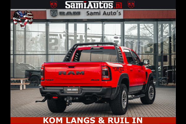 Dodge Ram TRX HELLCAT | 6.2 V8 702PK | FLAME RED | BOM VOL | CARBON | RAMBAR | HUD | LPG | BEAD-LOCK WHEELS | CREW CAB 5 PERSOONS | BEDRIJFS AUTO DUBBELE CABINE DC |